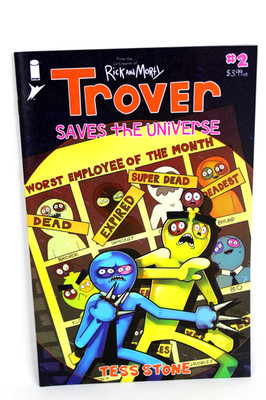 Trover Saves the Universe #2 X-Men 141 Homage Variant Rick and Morty Image F+