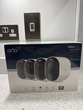 Image of Arlo Ultra 2 4K Wireless Security Camera System 4 Camera Kit VMS5450