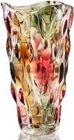 Vase, Blumenvase Groß Hohe Bunt Glas Vasen FüR Deko, Geschenke FüR Frauen, Moder