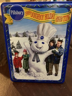 1999 Vintage  Limited Edition  Tin Box Pillsbury Doughboy 