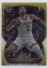2022-23 Bowman U Chrome Yellow Refractor 57/75 Timmy Allen #26 6ks
