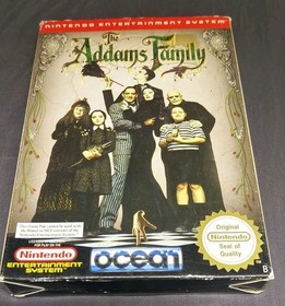 The Addams Family NES | Box + manual - CIB