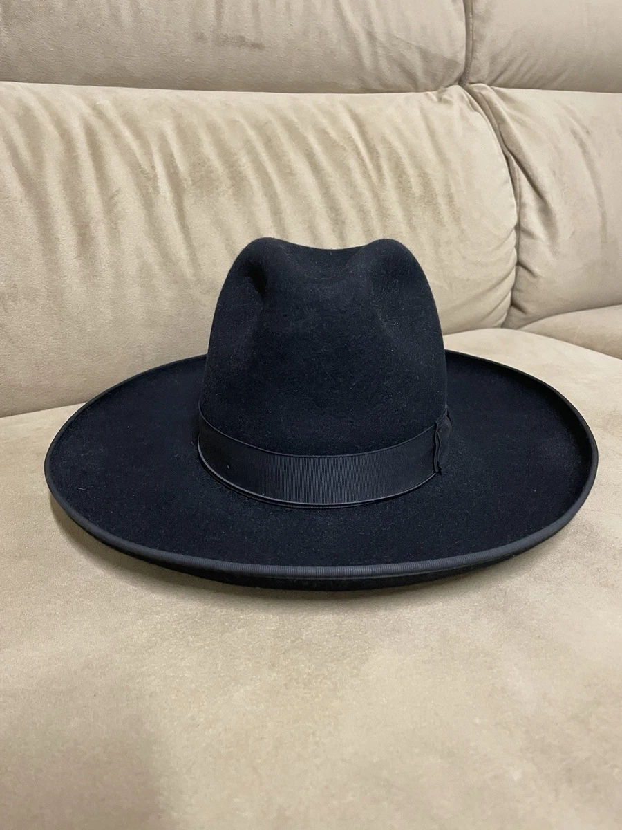 Borsalino Black Hats for Men for sale | eBay