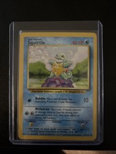 Pokémon TCG Squirtle Set Base Carta Comune Illimitata 63/102 Mitsuhiro Arita LP