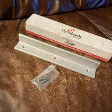 DynaLock - Aluminum Angle Bracket - Bright Chrome 4610 US26 NOS 1.5”x1.5”x10.5”