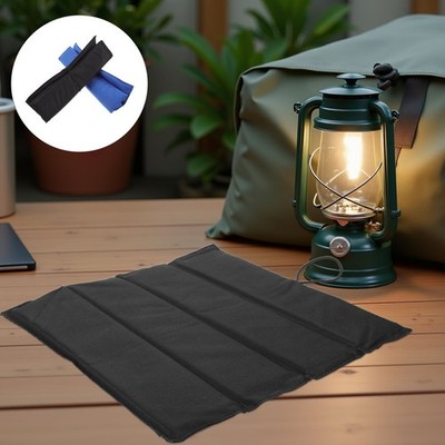 2 Pcs Foldable Seat Cushion Waterproof Backpacking Outdoor Sitting Pad Floor