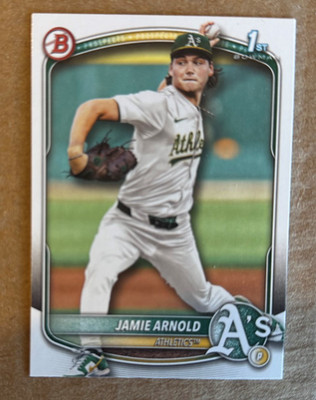 JAMIE ARNOLD - 2025 1st Bowman Draft #BD-30    FS  QTY