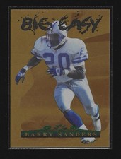 1996 Collectors Edge Big Easy Barry Sanders Lions 890/2000