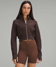 Lululemon Scuba Full-Zip Cropped Hoodie