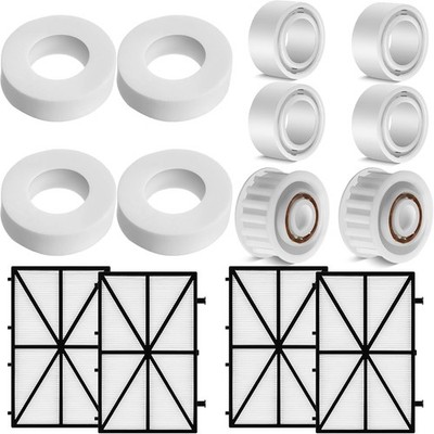 12 Pcs Pool Cleaner Parts Accessories 4 Pcs Climbing Rings Compatible w/ Dolphin