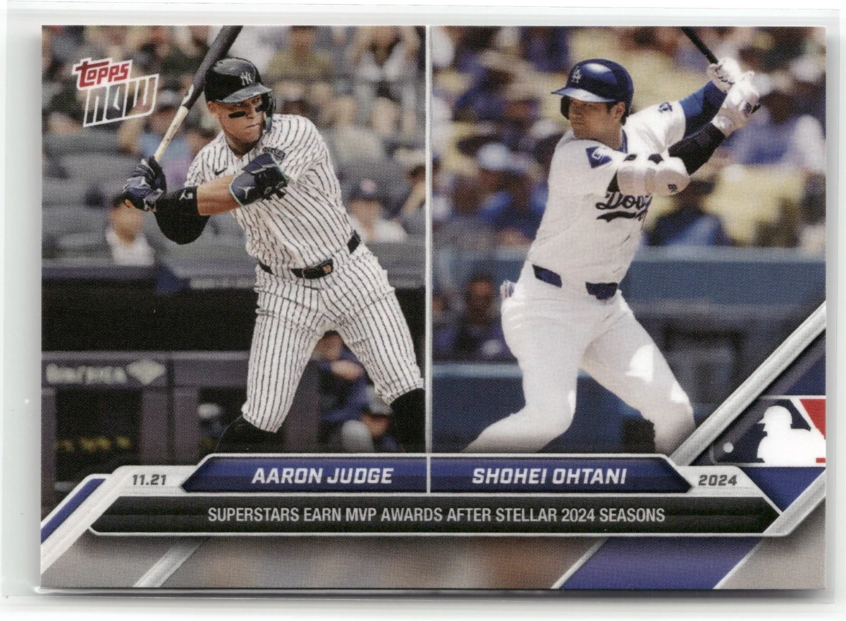2024 Topps Now - Aaron Judge Shohei Ohtani #OS-JO for sale | eBay