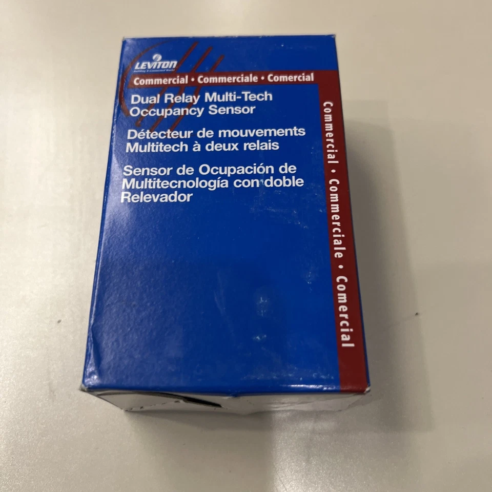 Leviton OSSMD-MDW Dual Relay Multi Tech Occupancy Sensor - Image 2 of 3