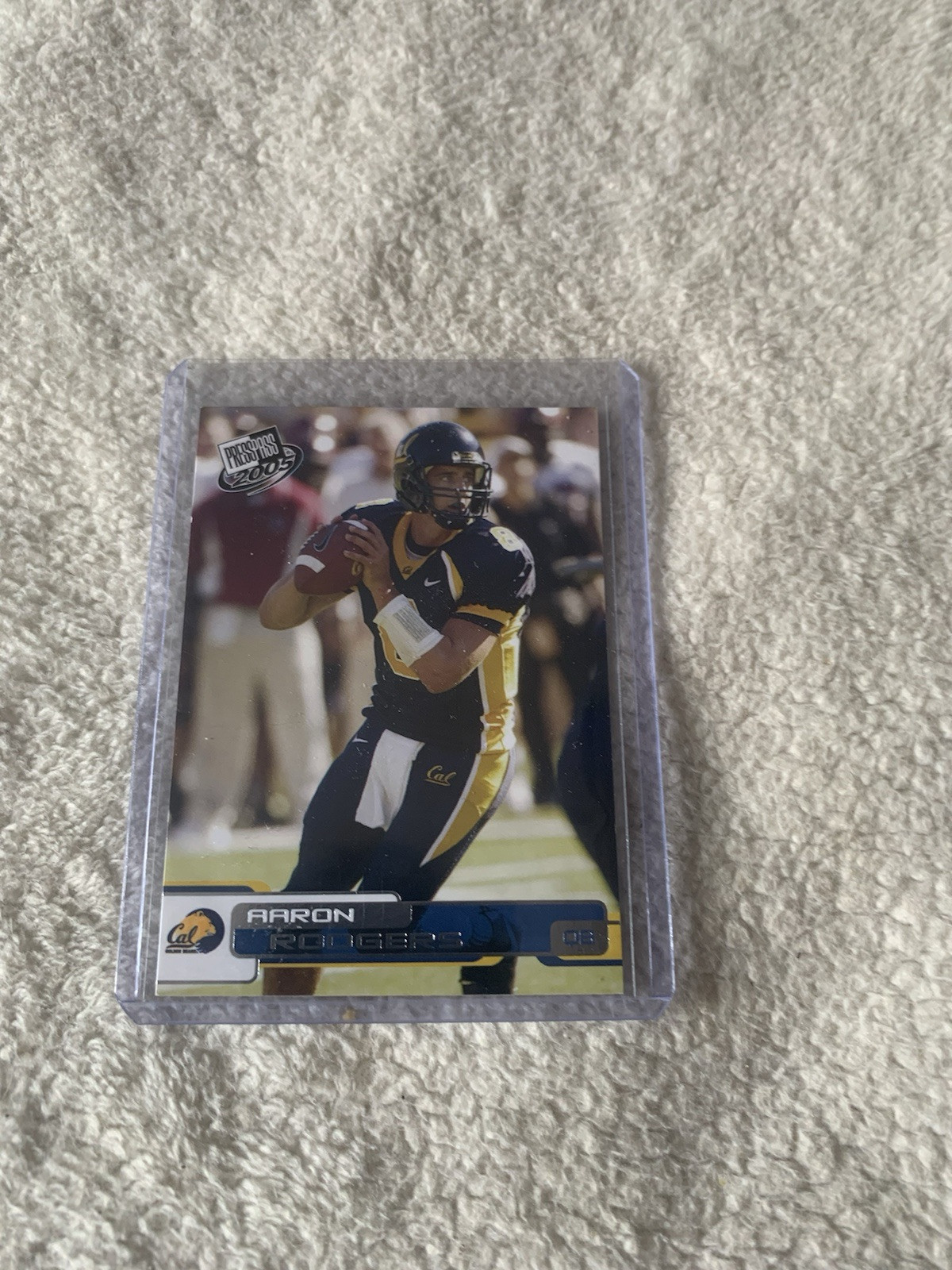 2005 Press Pass: #9 Aaron Rodgers Rookie Green Bay Packers RC