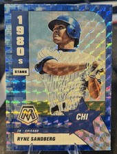 2022 Panini Mosaic #286 Ryne Sandberg Blue Camo Mosaic