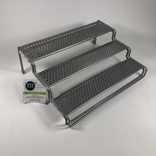 Classico Expandable Spice Rack Silver Metal By MDesign