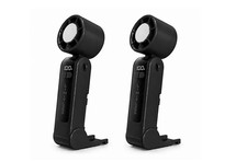 Limitless Set Of 2 Handheld Fans With Cooling Plate & Lanyard
