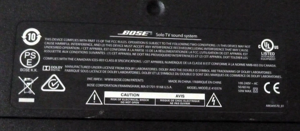 BOSE Solo TV Sound system - Bild 4 von 4