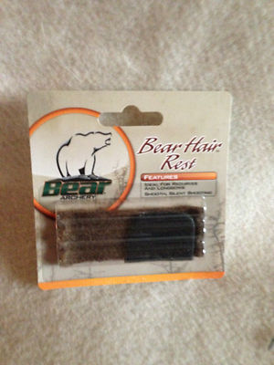Bear Archery Hair Rest and Plate Recurve and Longbows