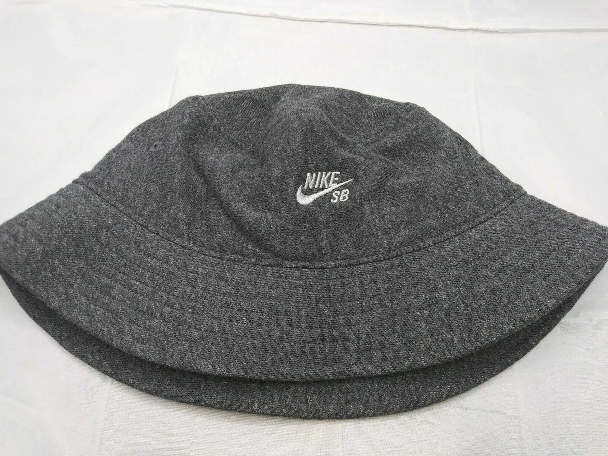 Hat - Gray terry bucket hat