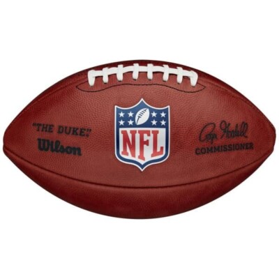 Von Marcel Dabo 42 signierter signed Wilson NFL Authentic Game Ball ''The Duke''