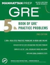 5 lb. Book of GRE Practice Problems (Manhatta...