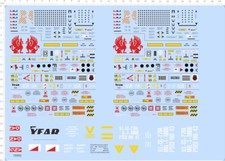 Detail Up 1/72 x-wing starfighter Markings Model Kit Water Slide Decal