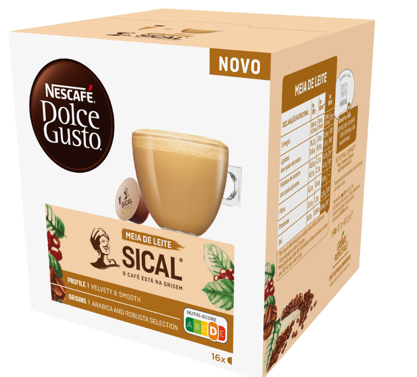 Sical Half Milk Coffee Capsules Nescafe Dolce Gusto 32 pods eBay