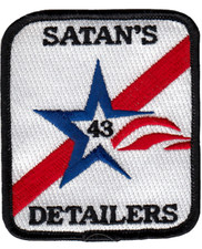 SATAN'S DETAILERS SHOULDER PATCH