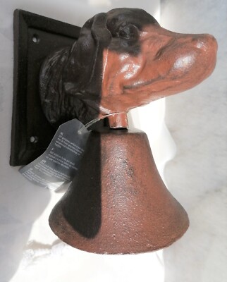 Mops Türklingel Vintage - Wetterfeste Wandglocke Mit Welcome-Schild