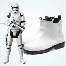 Star Wars Men Shoes Cosplay Stormtrooper Short Boots Handmade Custom Made New