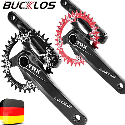 30-42t Kurbelgarnitur MTB Narrow Wide Kettenblatt 170mm Fahrrad Kurbel Aluminum