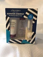 Shiseido Ginza Tokyo AWAKEN ENERGY The Beauty Reboot Set New Gift Set Box SEALED
