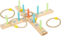 Small Foot Ringwurfspiel Active Wurfspiel Wurfringe Outdoor Garten Kinder Spiel