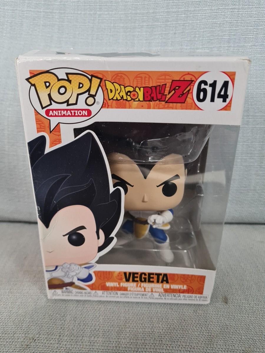 Brand New! Funko Pop Dragon Ball Z Vegeta Metallic #614 UK