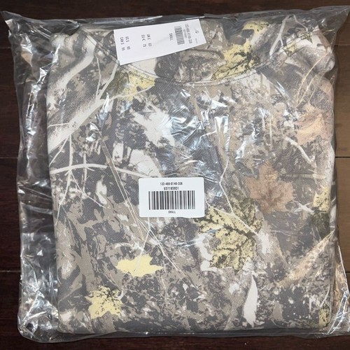 Abercrombie & Fitch Essential Popover Oversized Hoodie Grau Camouflage Small S NEU Neu mit Etikett - Bild 2 von 5