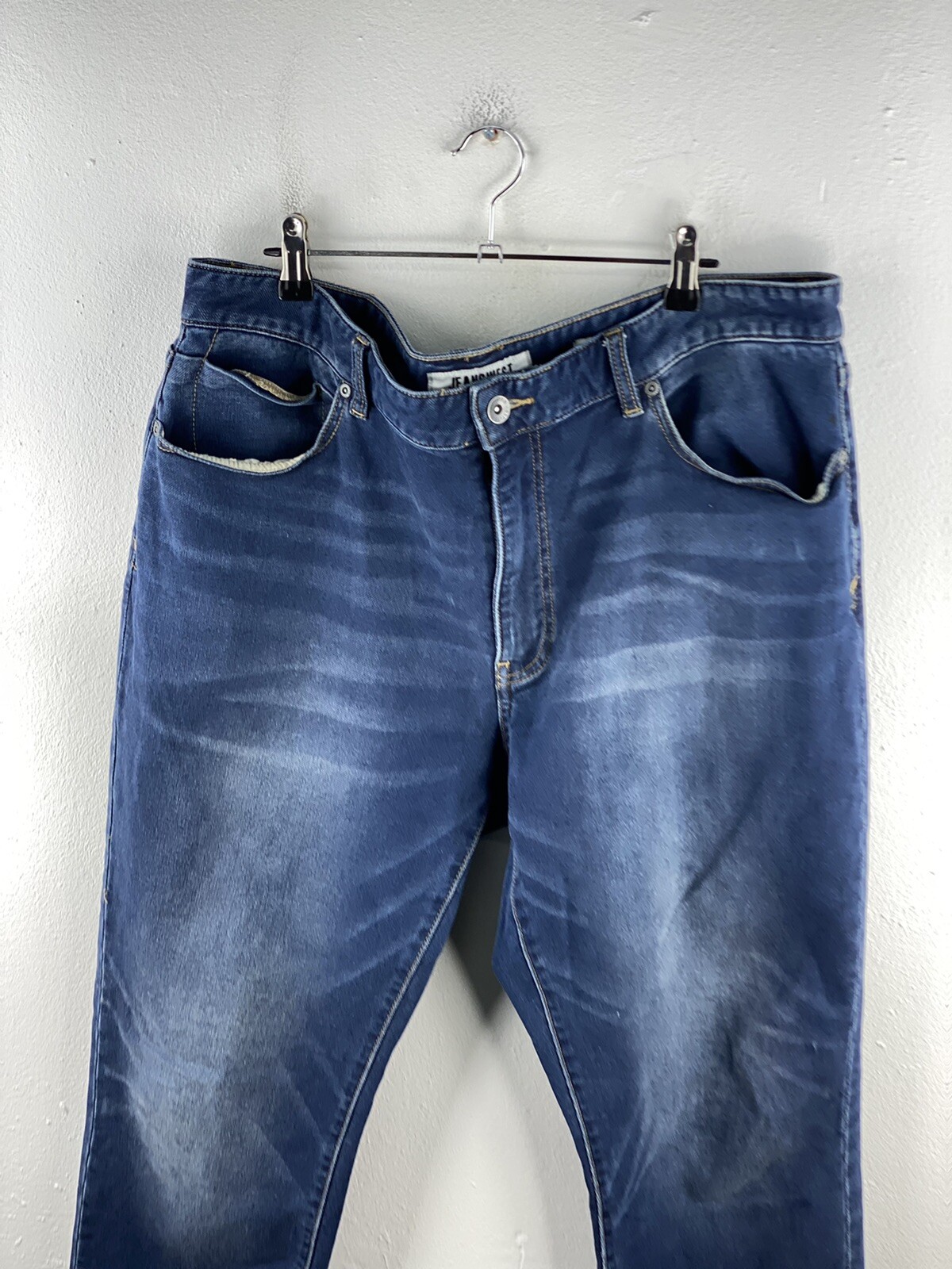 Jeanswest Slim Tapered Denim Jeans Mens Size 38 Blue … Gem