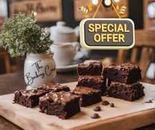 🍫🍫 Home Baked Brownies 🍫🍫 Delicious DARK Chocolate Flavor MADE FRESH