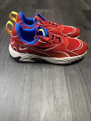 Puma X Joshua Vides X Scuderia Ferrari RS Trck Men's Sneakers New 307998-01