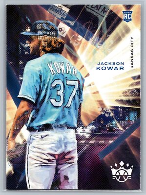 2022 Panini Diamond Kings  Baseball #92 Jackson Kowar RC Kansas City Royals