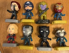 Marvel Avengers Endgame Happy Meal Toys 2019 Lot of 8