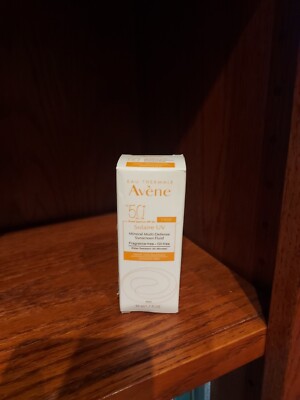 Avène 1.7 Fl Oz Face Solaire UV Mineral Multi-Defense Sunscreen  Expire 06/24