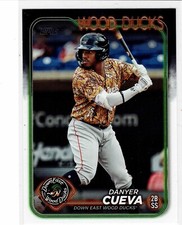 Danyer Cueva Texas Rangers 2024 Topps Pro Debut