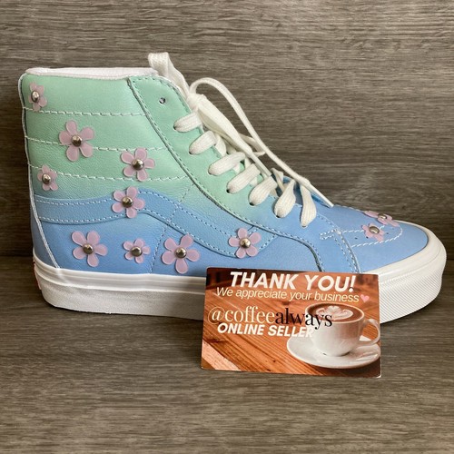 Vans x Spongebob Sandy Liang sandige Wangen Sk8-Hi 38 Dx Größe 7 Damen Neu mit Etikett - Bild 4 von 11