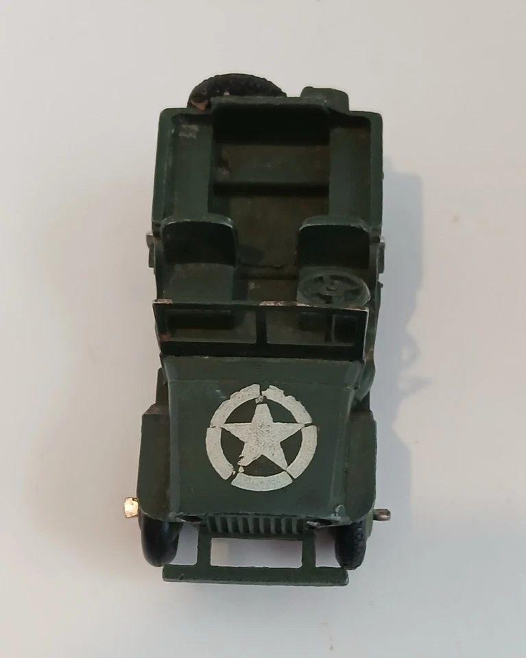 Dinky Toy military 153A Jeep USA nr MINT - Image 2 of 4