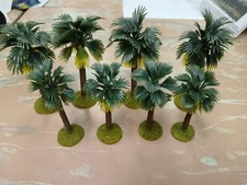 8 based Landscape Large Model Two Tone Palm Tree wargaming scenery terrain 3-4"