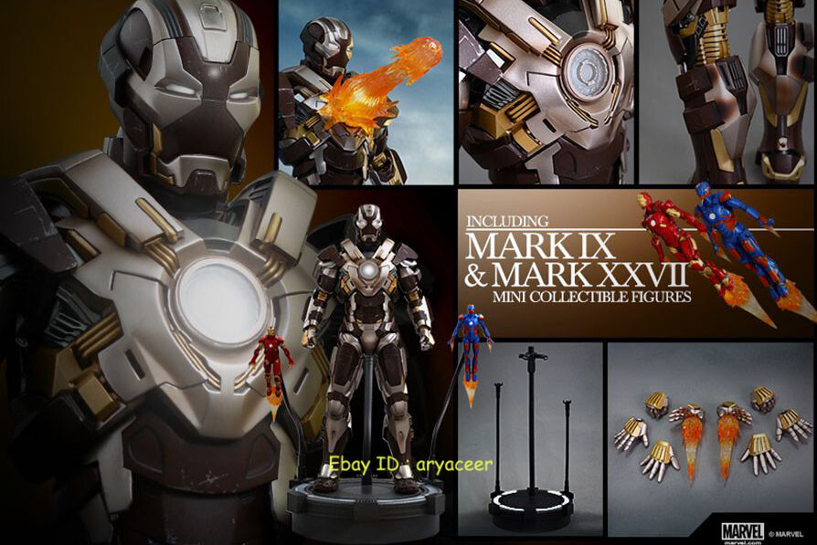 Hot Toys MMS303 Iron Man 3 Tank (Mark XXIV) 1/6 Action Figure In