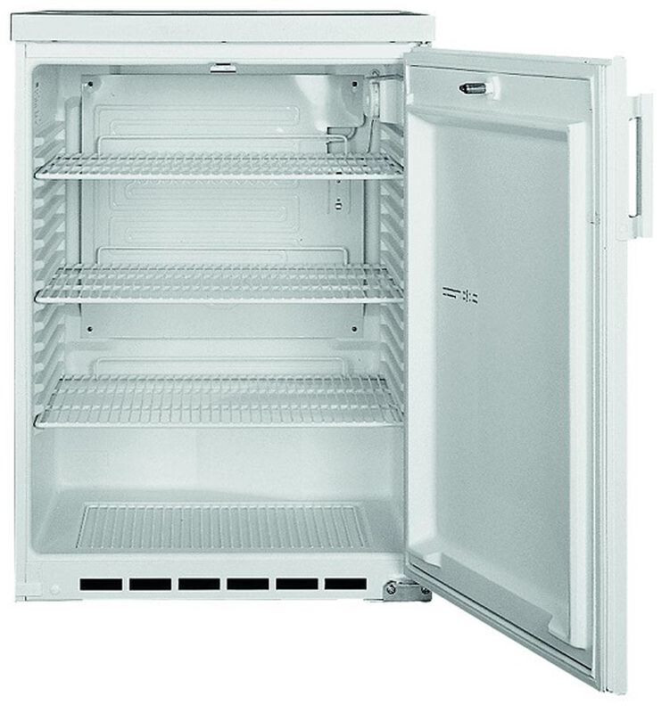 Liebherr Kühlschrank weiß Lagerkühlschrank Flaschenkühlschrank 3xRost FKU 1800 W