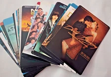 Blockbuster backer cards movie mini movie posters 8in x 5.5in Pick & Choose