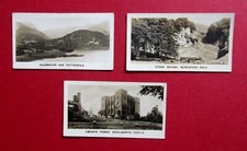 B.A.T  3 x VINTAGE SCARCE 1928 CIGARETTE CARDS  BEAUTIFUL ENGLAND No's  26-27-28