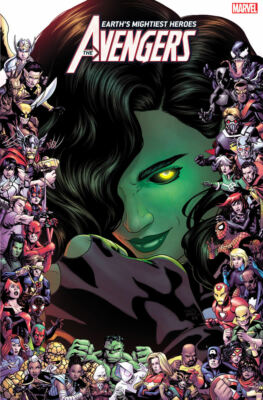 AVENGERS (2018) #23 - DAUTERMAN MARVEL 80TH FRAME Variant - Back issue (S)